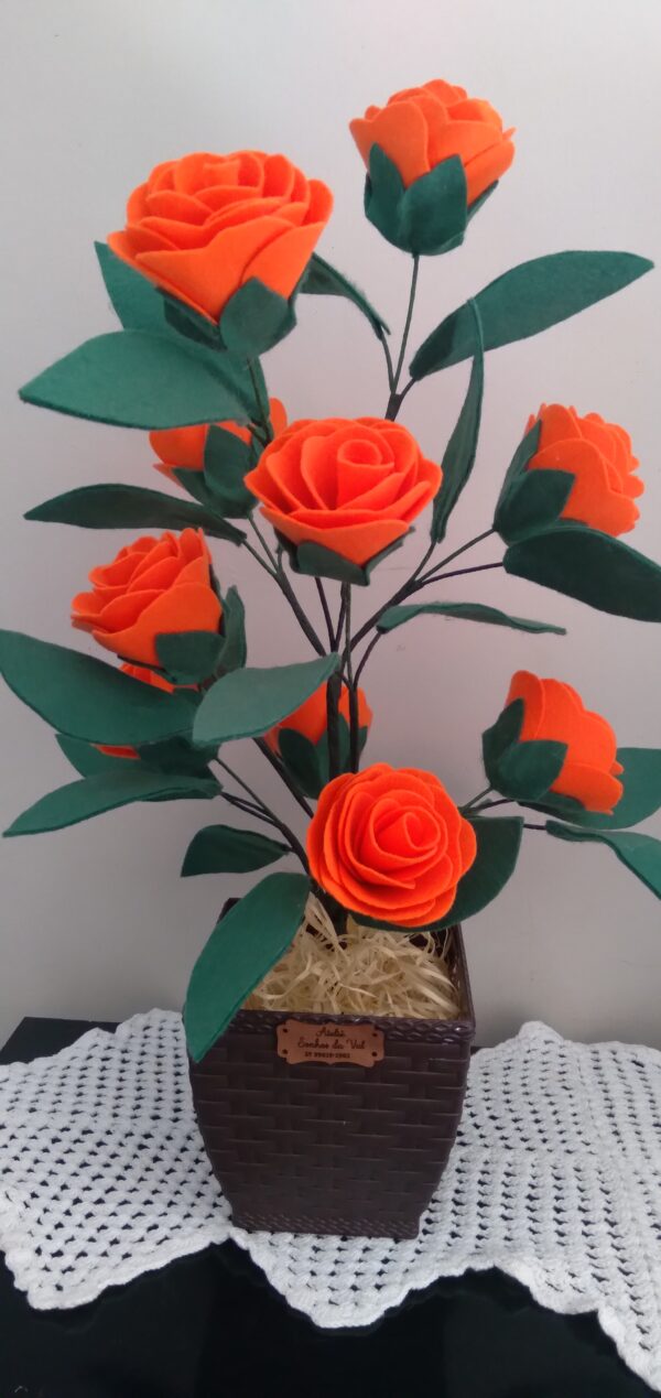 Arranjo floral de rosas
