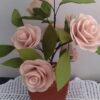 Arranjo floral de rosas